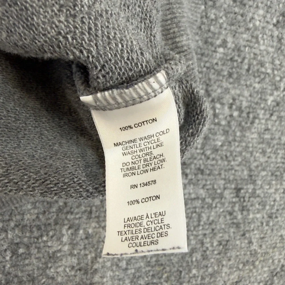 Vineyard Vines Shep Shirt Quarter Zip Pullover Gray Size M